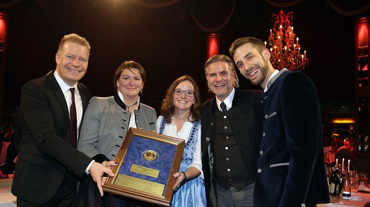 Zufriedene Gäste sind Gold wert: Paulaner Brauerei Gruppe vergibt „Stern der Gastlichkeit“