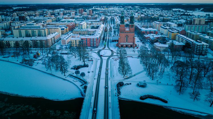 Vyer över Eskilstuna. Fotograf Tobias Hägg