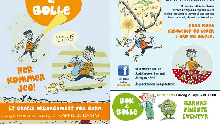 Bok & bolle - et gratis arrangement for barn