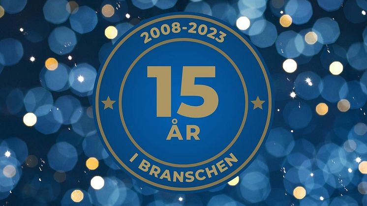 Induo firar 15 år!