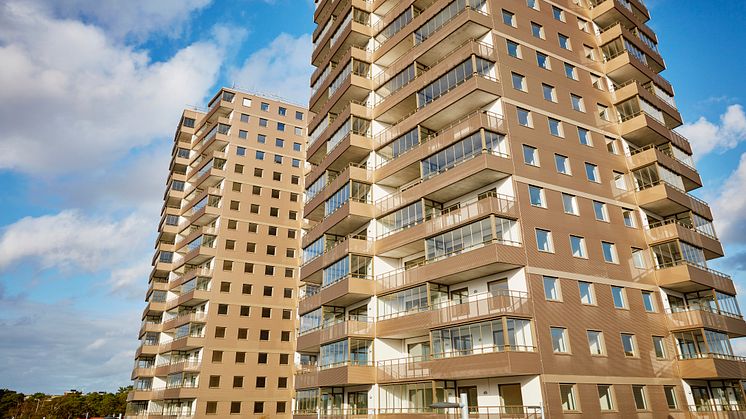 Sundsutsikten i Helsingborg med totalt 188 lägenheter.