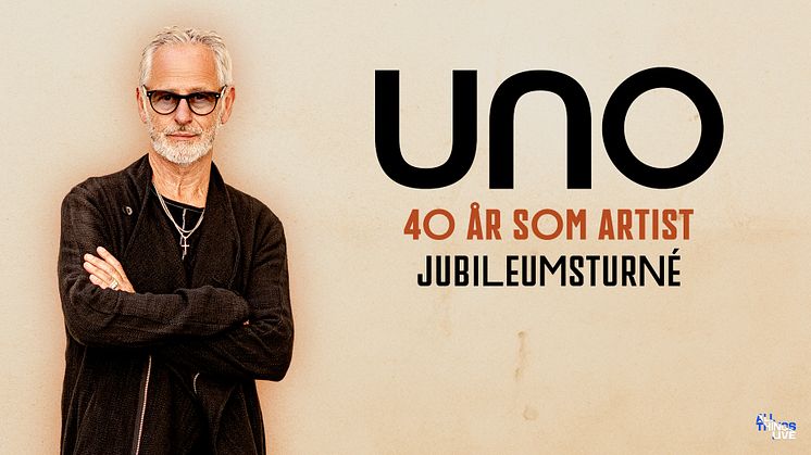 Uno Svenningsson fyller 40 år som artist och åker på jubileumsturné