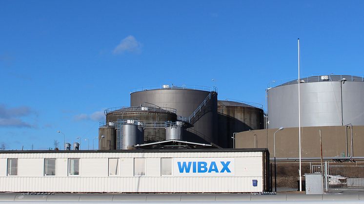 Wibax terminal i Skelleftehamn