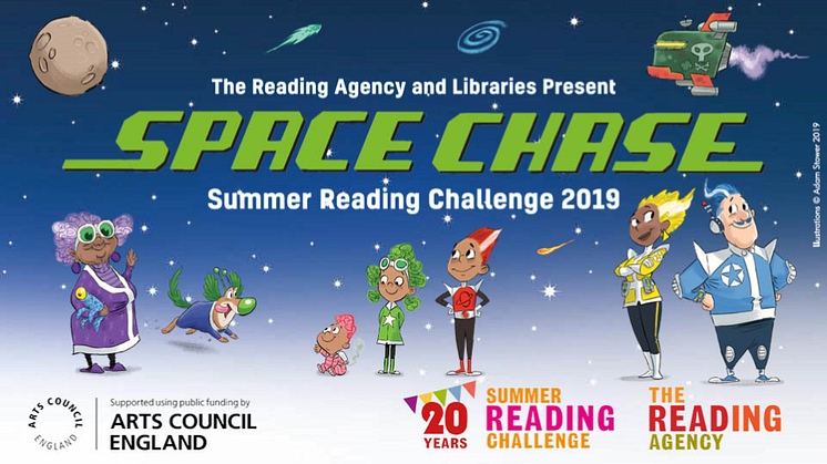 ​Children invited to join Space Chase at Bury libraries