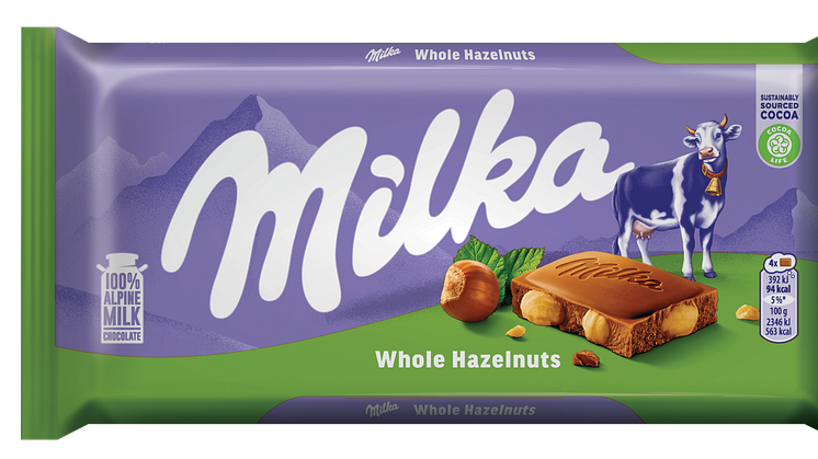 Milka Whole Hazelnuts