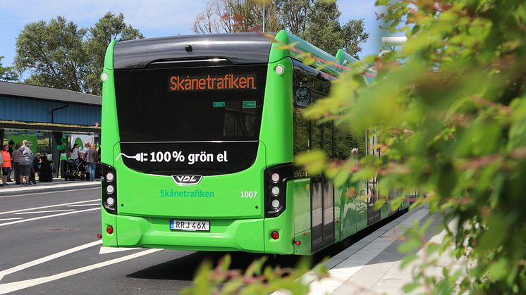 Skånetrafiken justerar busstiderna 18 augusti  