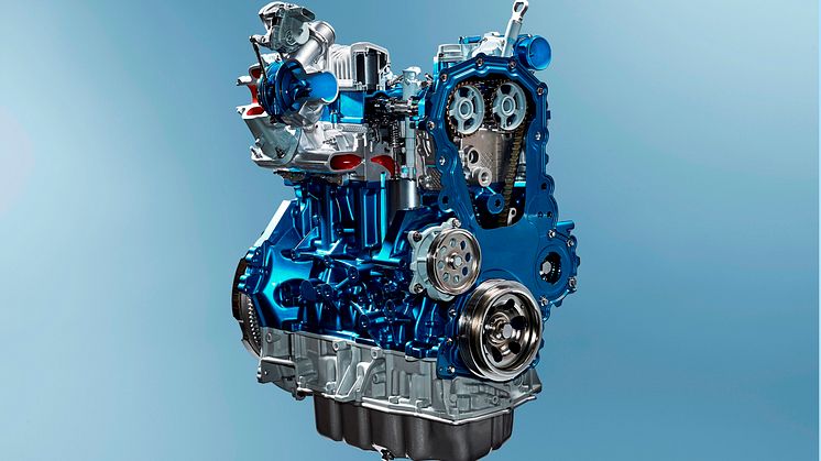 Ford EcoBlue: neue Dieselmotorengeneration für mehr Leistung, weniger Verbrauch, geringere Emissionen