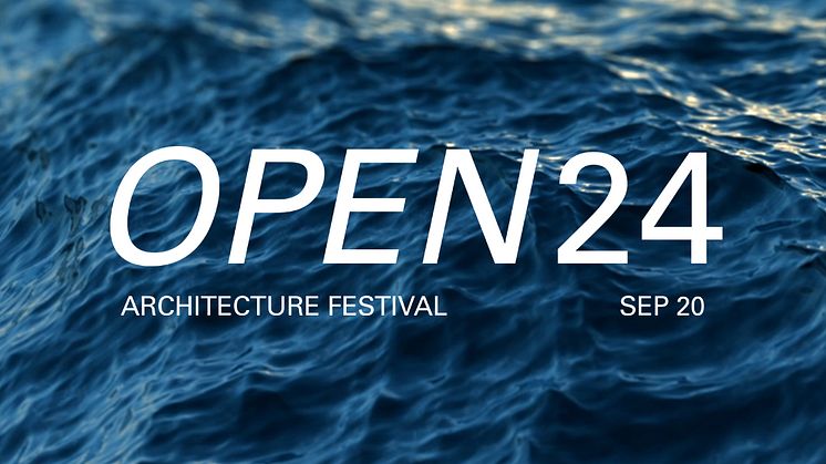 LINK er med-sponser af arkitekturfestivalen OPEN24