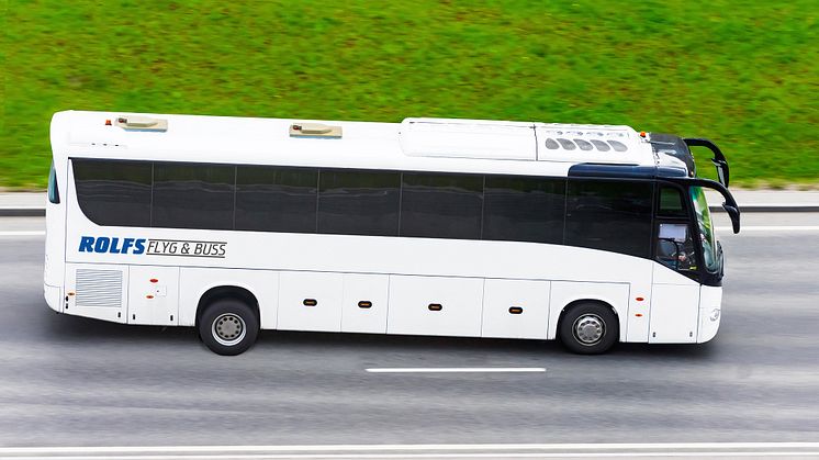 Rolfs Flyg & Buss inför innovativ lösning för klimatsmartare bussresor