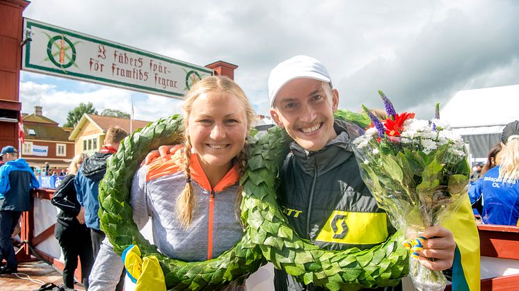 Elov Olsson and Ida Nilsson won Ultravasan 90 2017