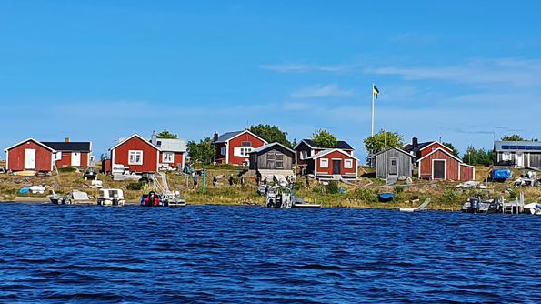 Stor-Räbben är en av öarna där kommunen har skärgårdsstugor för uthyrning. Foto: Tone Brunes