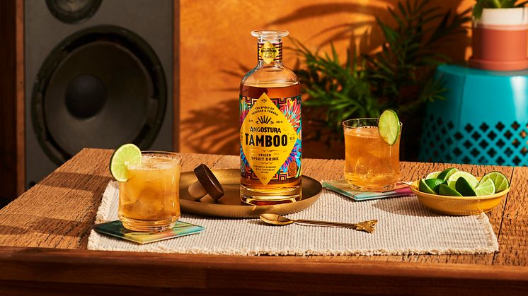 Angostura lanserar ny färgstark rom – Angostura Tamboo Spiced Rum