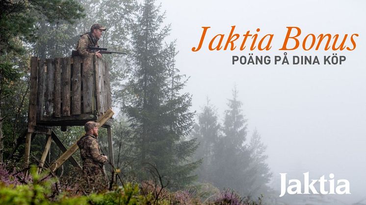 Jaktia lanserar Club Jaktia Bonus!