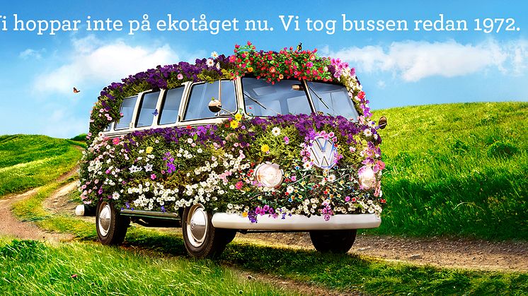 Vi hoppar inte på ekotåget nu. Vi tog bussen redan 1972! 