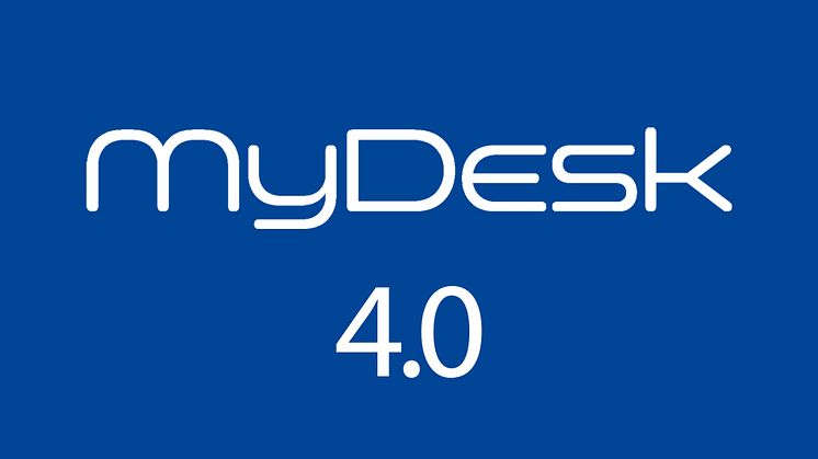 Version 4.0 af MyDesk er ude nu