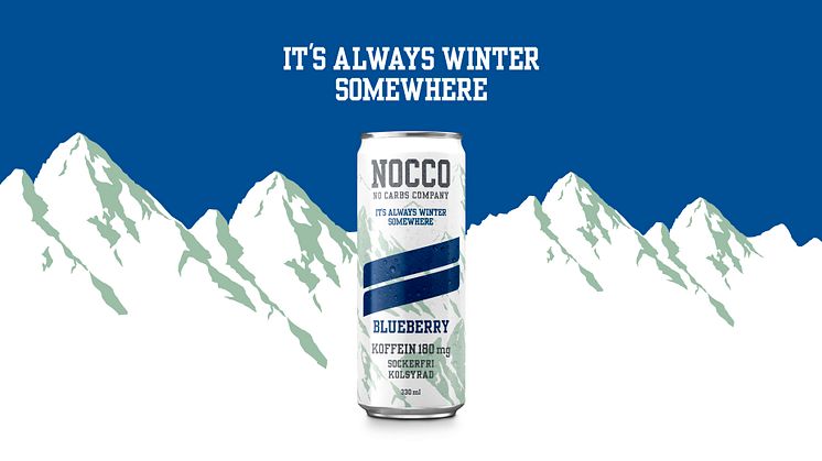 NOCCO Limited Winter Edition Blueberry