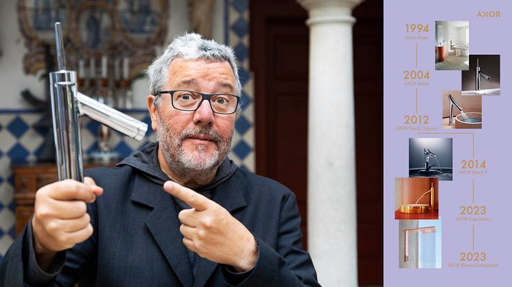 ”Et designikon kan ikke være trendy eller umoderne. Det skal være tidløst for ikke at forældes. Ikonisk design lærer os noget – noget nyttigt, der kan forbedre vores livskvalitet i alle henseender,” siger Philippe Starck.