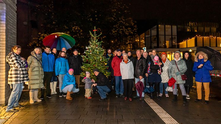 Gruppenbild_Weihnachten in der Schloßstraße