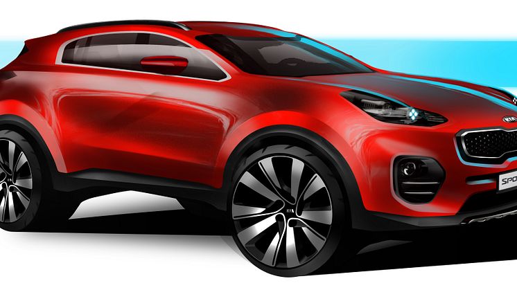 Kia presenterar nästa generation av Kia Sportage