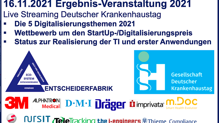 16.11.2021 Digital Health & Health-IT auf dem Deutschen Krankenhaustag