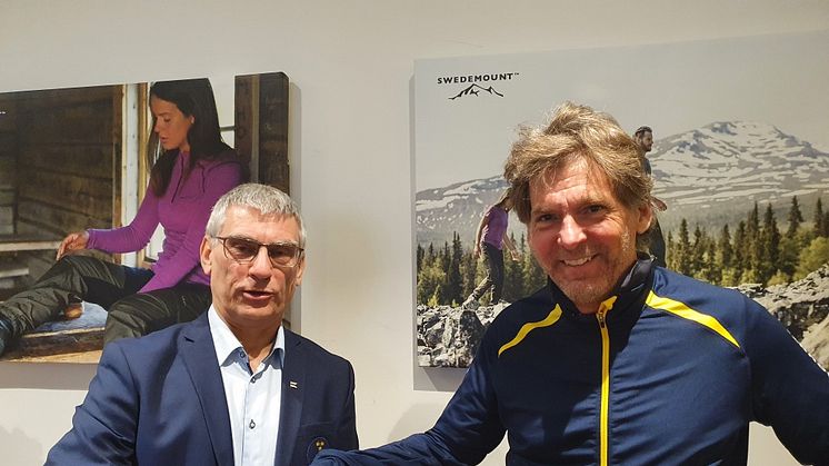 Joachim Brischewski, Svenska Roddförbundet och Reinert Sörensson, Swedemount Sportswear & Fashion