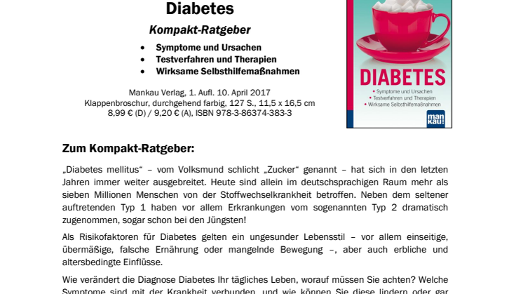 Waschzettel Diabetes