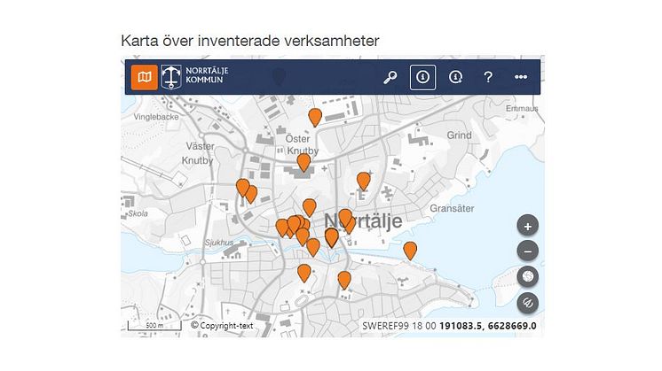 Tillgänglighet i kommunens lokaler visas i ny karta