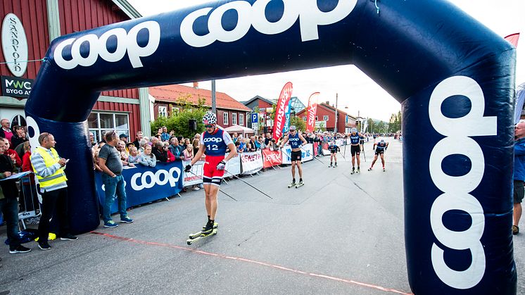 Pål Trøan Aune gikk inn til en knusende seier under årets Coop Trysil Rulleskisprint.