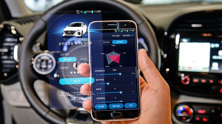 Kontrollera framtidens Hyundai-bilar med din smartphone.