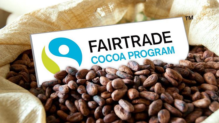 Chokladkakor och flingor första produkterna inom Fairtrades råvaruprogram 
