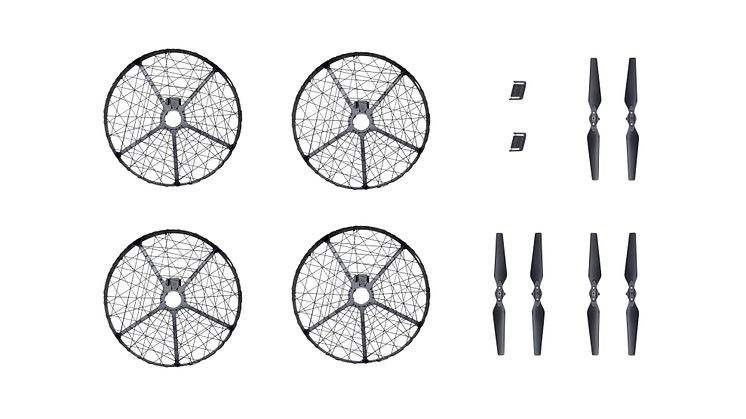 Mavic Pro Propeller Cage & Quick-Release Folding Propellers