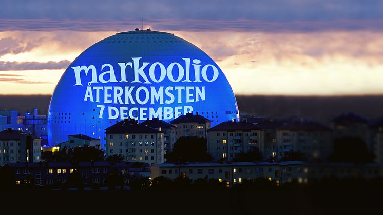 Markoolio Återkomsten Globen