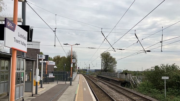 Reminder to passengers at Lichfield Trent Valley ahead of six-month platform closure