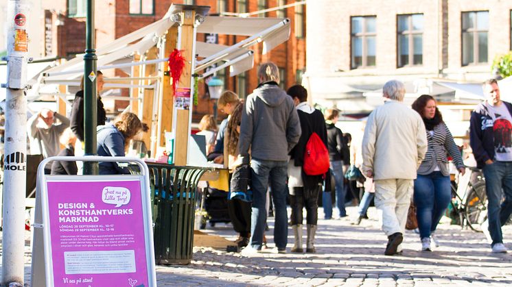 Marknad på Lilla Torg