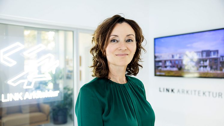 Direktør i LINK Arkitektur Danmark, Kristina Jordt Adsersen.