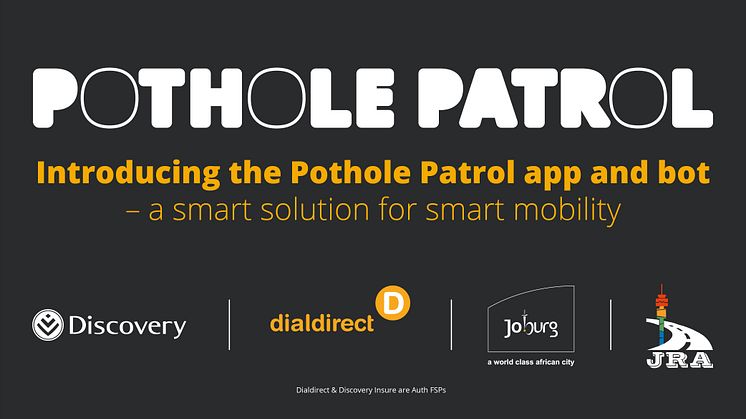 Joburg Pothole Patrol launches mobile app in transport month