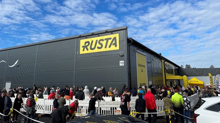 Rusta avasi Järvenpäähän Suomen 35. tavaratalonsa
