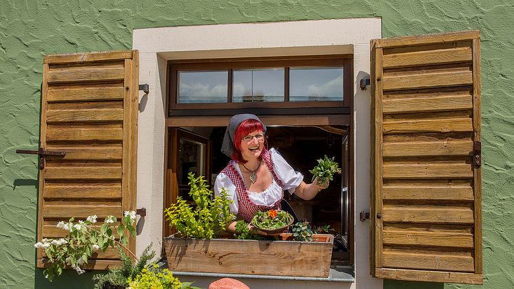 Auch in der Bergstrasse 10 in Holzhau wird kulinarisch aufgetischt.