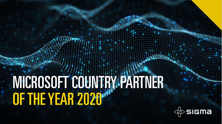 Sigma IT Group har vunnit den hedervärda utmärkelsen Microsoft Country partner of the year för andra gången.