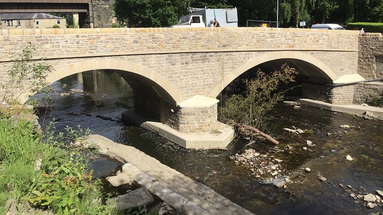 Summerseat bridge re-opens five years after Storm Eva