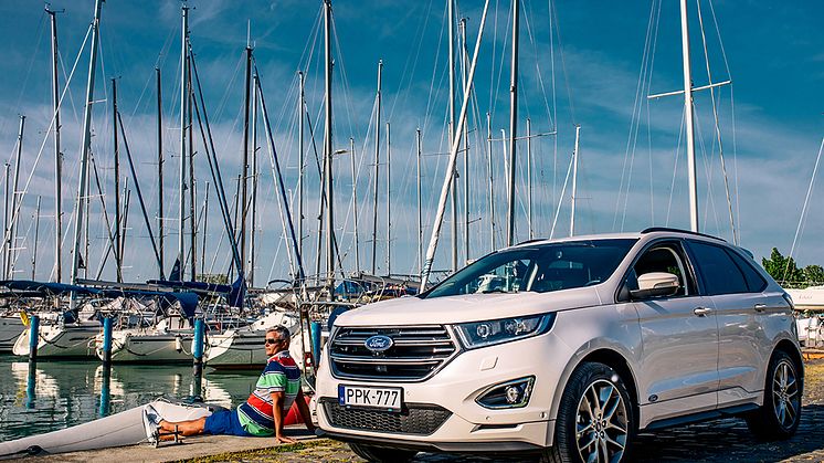 Ford Edge márkanagykövet Litkey Farkas