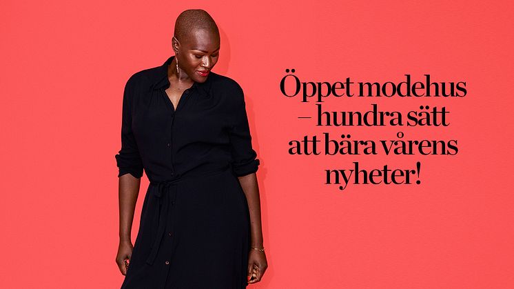 Åhléns bjuder in till Öppet modehus – alla är välkomna att agera modeller