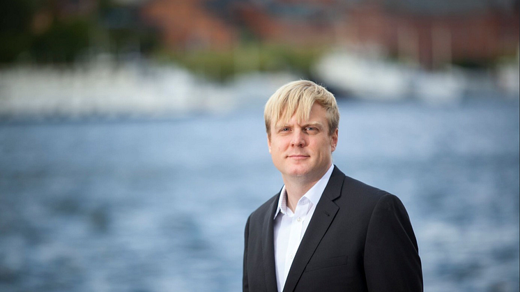 Tomas Eriksson (MP), gruppledare i Stockholms läns landsting. Fotograf: Fredrik Hjerling 