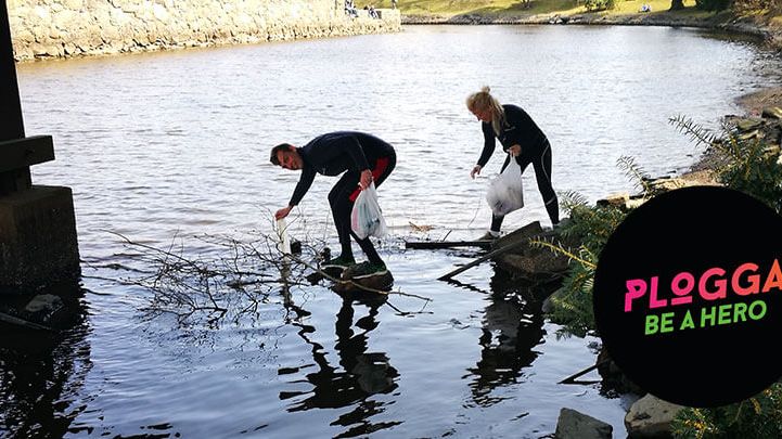 ​Plogga efter Varvet - för en aktiv och ren stad