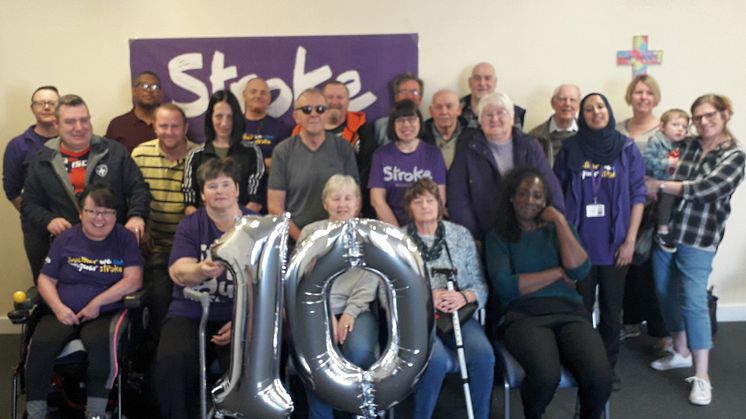 ​Stroke Association celebrates ten years of vital support for stroke survivors in Wakefield