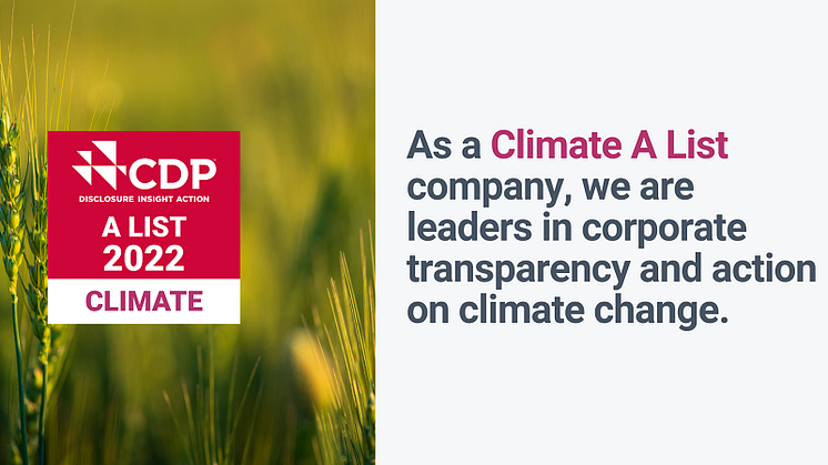 Huawei included in the 2022 CDP Climate Change “A list”