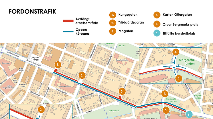 Karta: Kungsgatan-Engelbrektsgatan