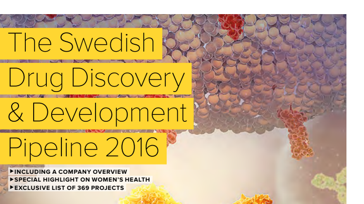 The Swedish Drug Discovery and Development Pipeline 2016