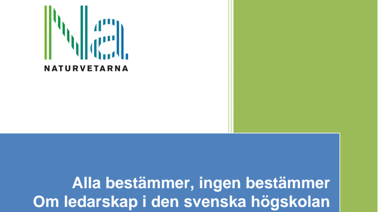 Rapport: Alla bestämmer, ingen bestämmer