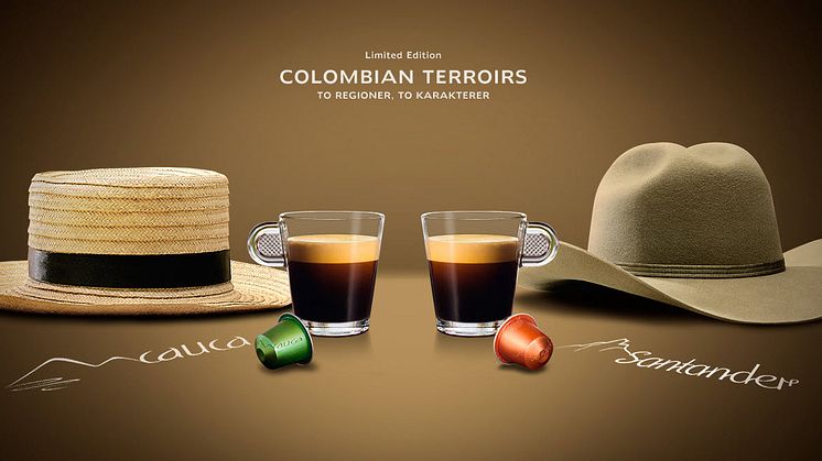 Nespresso lanserer colombianske smaksperler
